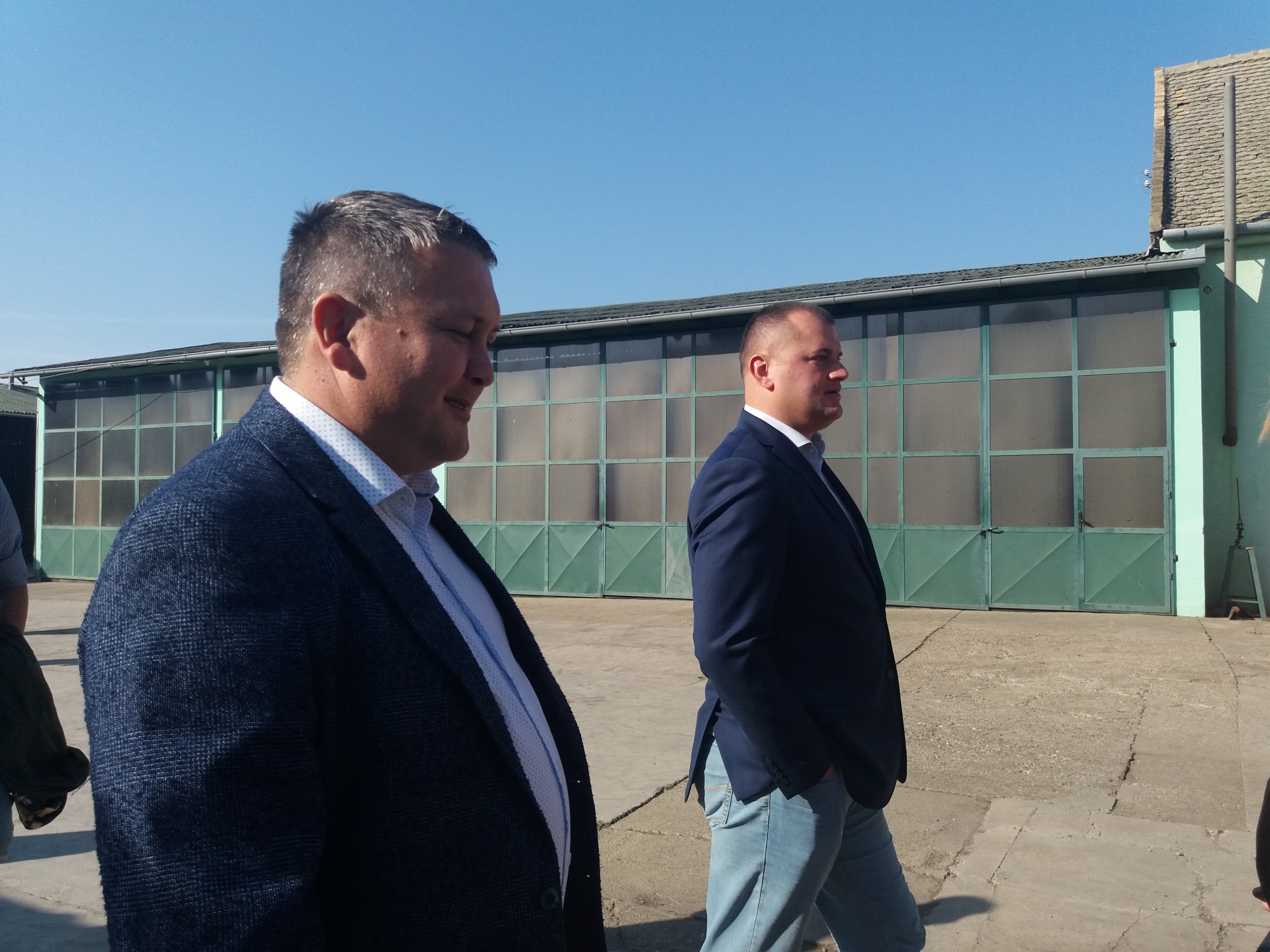Обилазак помоћника министра пољопривреде Александра Богићевића и помоћника покрајинског секретаријата за пољопривреду Младена Петковића ПСС Врбас
